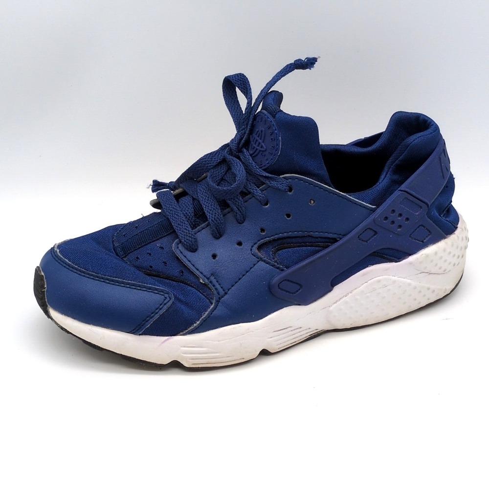 Nike Air Huarache Shoes Womens Blue 7.5 Running Sneakers Heel Support Athletic